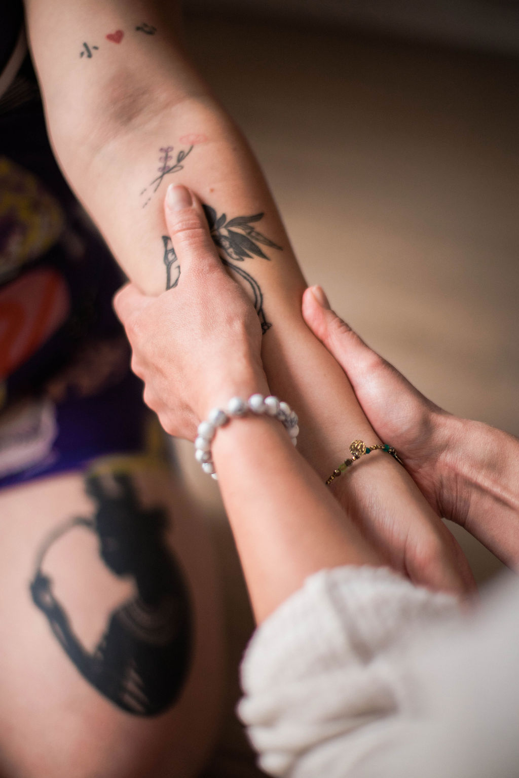 Massage bien-être californien et ayurvédique